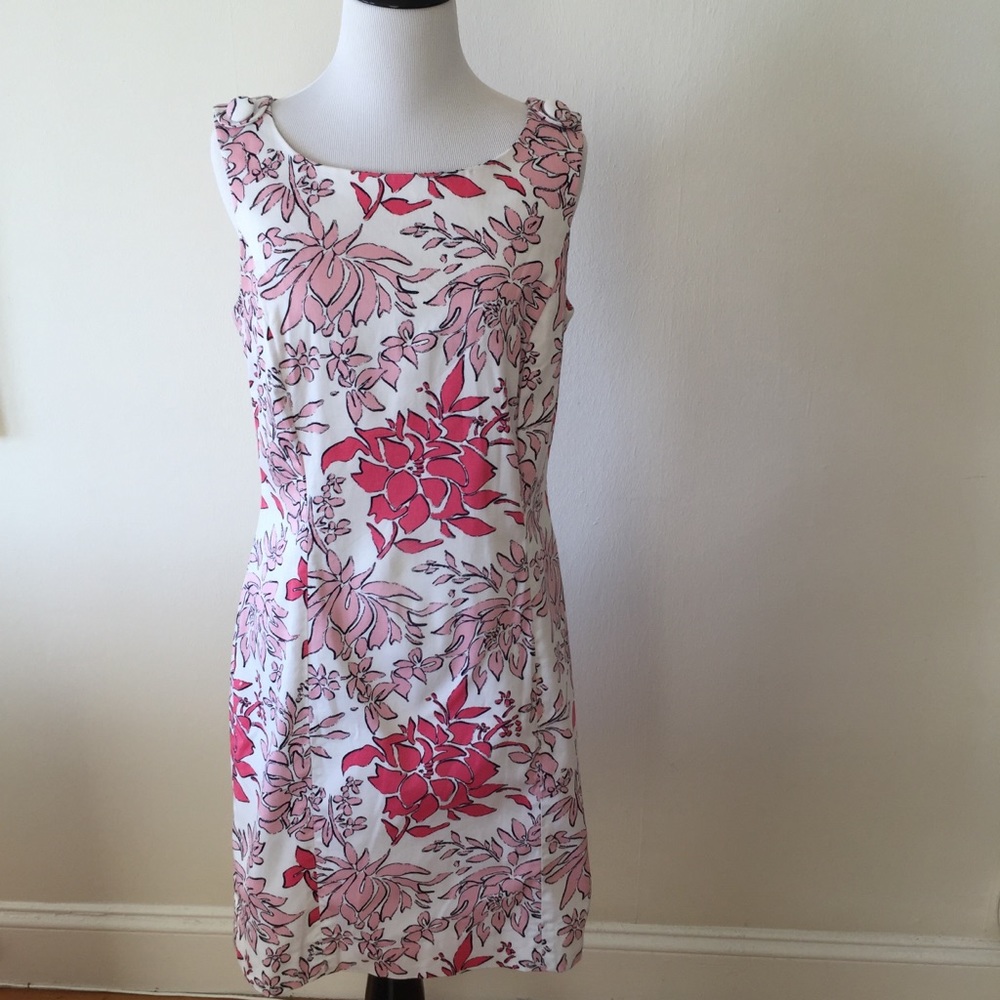 Brooks Brothers floral sheath dress - size 6